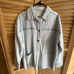 Light blue jeans jacket